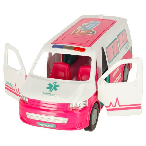 Karetka pogotowia ambulans mobilny szpital lalka akcesoria Kik Sp. z o. o. Sp. k.