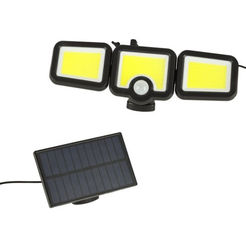 Lampa solarna LED 3w1 z czujnikiem ruchu zmierzchu Kik Sp. z o. o. Sp. k.