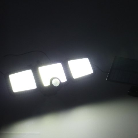 Lampa solarna LED 3w1 z czujnikiem ruchu zmierzchu Kik Sp. z o. o. Sp. k.