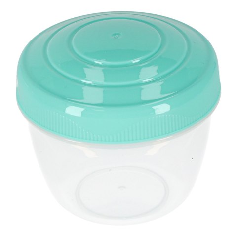 Lunch box śniadaniówka pudełko śniadaniowe z przegródkami dzielone 2200ml miętowe Kik Sp. z o. o. Sp. k.