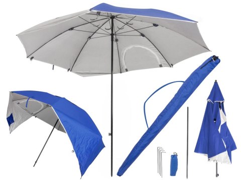 Parasol namiot plażowy ogrodowy składany duży XXL 213cm Kik Sp. z o. o. Sp. k.