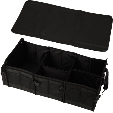 Organizer do bagażnika kufer do samochodu z chłodzeniem 3 komory z torbą termiczną XXL 37x75x32cm Kik Sp. z o. o. Sp. k.