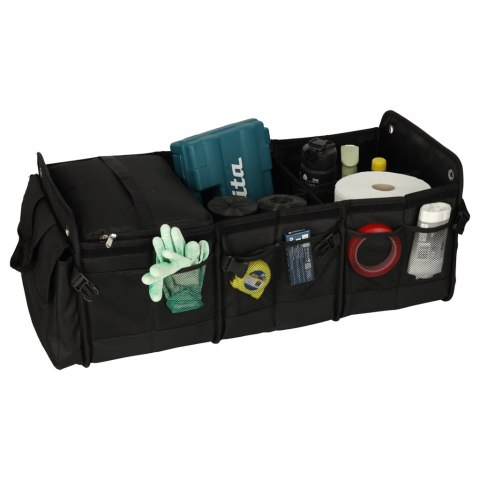 Organizer do bagażnika kufer do samochodu z chłodzeniem 3 komory z torbą termiczną XXL 37x75x32cm Kik Sp. z o. o. Sp. k.