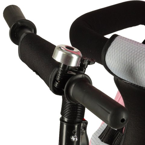 Rowerek trójkołowy Trike Fix V3 rower spacerówka 3w1 obracany 360 wolne koło różowy Kik Sp. z o. o. Sp. k.