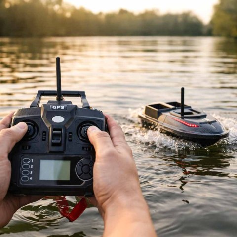 Łódka zanętowa zdalnie sterowana łódź GPS Flytec V900 5,4 km/h 1,5 kg Kik Sp. z o. o. Sp. k.