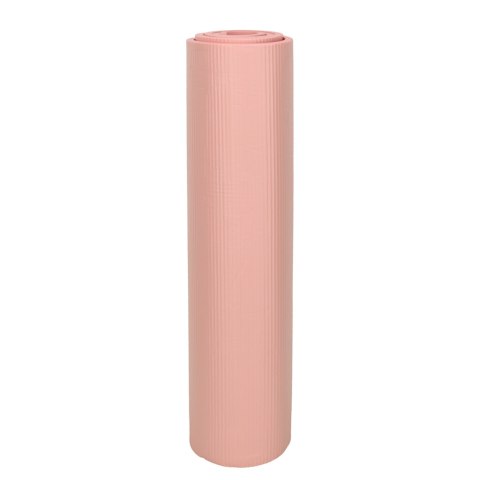 Mata do ćwiczeń jogi gimnastyczna treningowa fitness karimata gruba 1,5cm różowa + pokrowiec Kik Sp. z o. o. Sp. k.