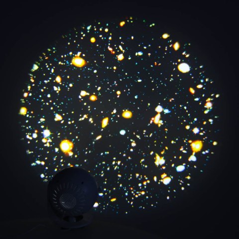 Projektor gwiazd nieba lampka nocna LED USB planetarium planety 12 dysków 360° timer Kik Sp. z o. o. Sp. k.