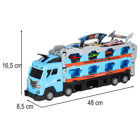 Laweta transporter ciężarówka tor wyścigowy samochodowy 210cm resoraki Kik Sp. z o. o. Sp. k.