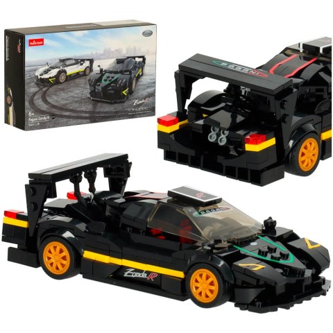 Samochód Rastar 93900-B Pagani Zonda R 1:28 klocki 387el. Kik Sp. z o. o. Sp. k.