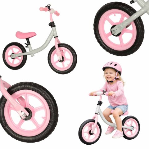Rowerek biegowy Trike Fix Balance rower ultra lekki różowy Kik Sp. z o. o. Sp. k.