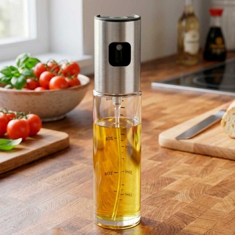 Spryskiwacz do oleju oliwy dozownik w sprayu ze skalą 100ml Kik Sp. z o. o. Sp. k.