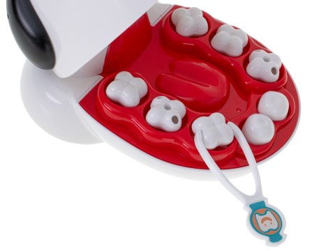Chory ząbek dentysta zwierząt pies piesek zabawa wylecz zęba nauka weterynarz Kik Sp. z o. o. Sp. k.