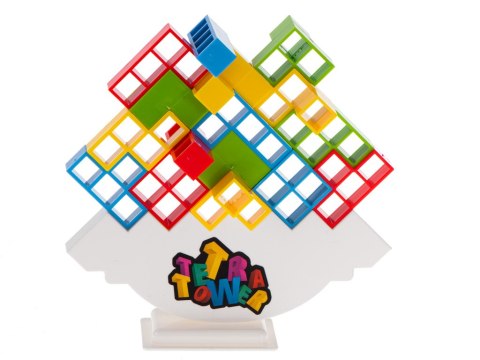 Gra zręcznościowa montessori gra logiczna układanka balansująca klocki Kik Sp. z o. o. Sp. k.