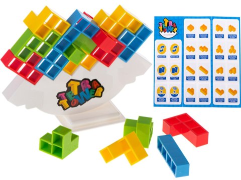 Gra zręcznościowa montessori gra logiczna układanka balansująca klocki Kik Sp. z o. o. Sp. k.
