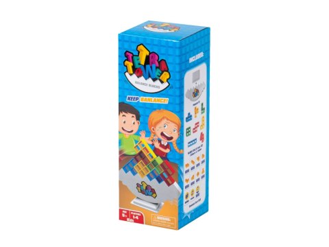Gra zręcznościowa montessori gra logiczna układanka balansująca klocki Kik Sp. z o. o. Sp. k.
