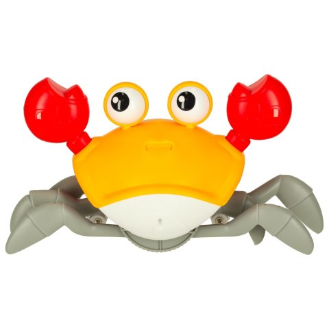 Krab uciekający pełzający czujnik interaktywna akumulator USB czerwony Kik Sp. z o. o. Sp. k.