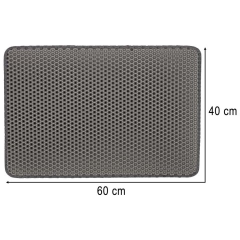 Mata pod kuwetę dla kota wodoodporna dwuwarstwowa 40x60cm XXL Kik Sp. z o. o. Sp. k.