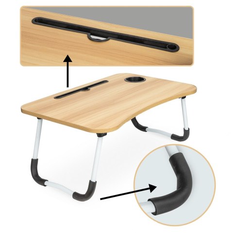 Stolik pod laptopa składany do łóżka podstawka Kik Sp. z o. o. Sp. k.