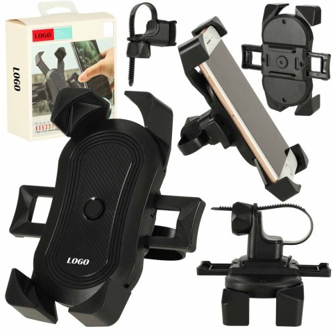 Uchwyt rowerowy na telefon do roweru motocyklowy hulajnogi wózka C51 solidny mocny Kik Sp. z o. o. Sp. k.