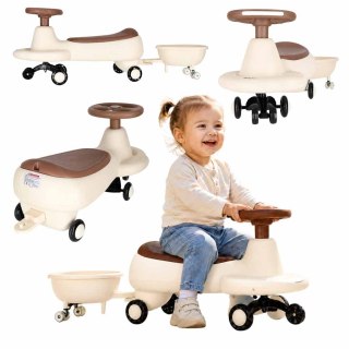 Jeździk grawitacyjny LED Swing Fix S5 z przyczepką świecące koła muzyka Kik Sp. z o. o. Sp. k.