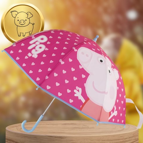 PARASOL PRZECIWDESZCZOWY DLA DZIECI PEPPA PIG ŚWINKA PEPPA