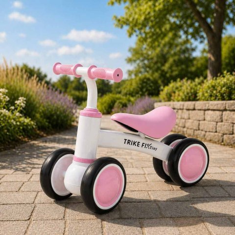 Rowerek biegowy Trike Fix Tiny V2 rower jeździk różowy Kik Sp. z o. o. Sp. k.