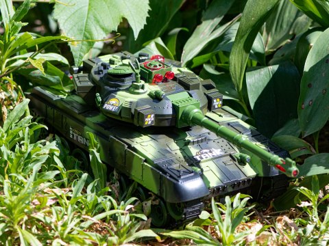 Czołg zdalnie sterowany na pilota RC War Tank 9993 2.4 GHz kamuflaż leśny Kik Sp. z o. o. Sp. k.