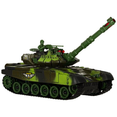 Czołg zdalnie sterowany na pilota RC War Tank 9993 2.4 GHz kamuflaż leśny Kik Sp. z o. o. Sp. k.