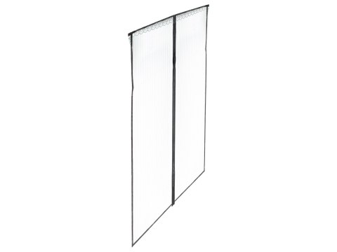 Moskitiera siatka magnetyczna na drzwi 100x210cm CZARNA Kik Sp. z o. o. Sp. k.
