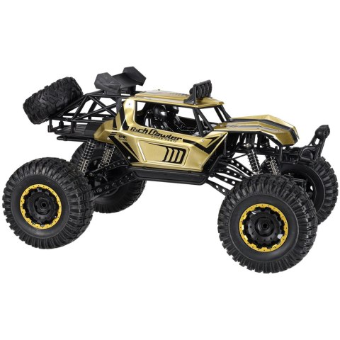 Samochód zdalnie sterowany 2,4GHz 1:8 51cm metal złoty Kik Sp. z o. o. Sp. k.