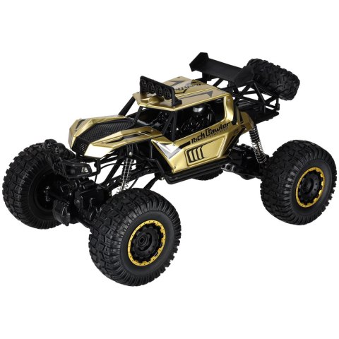 Samochód zdalnie sterowany 2,4GHz 1:8 51cm metal złoty Kik Sp. z o. o. Sp. k.