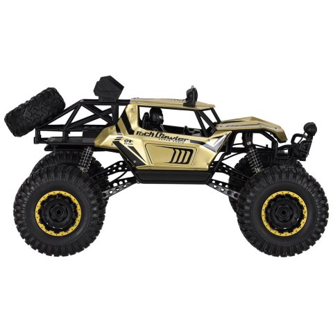 Samochód zdalnie sterowany 2,4GHz 1:8 51cm metal złoty Kik Sp. z o. o. Sp. k.