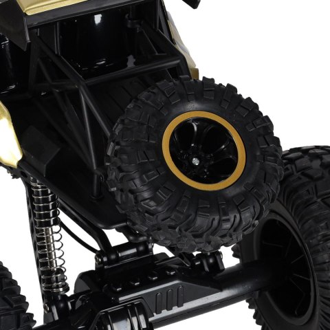 Samochód zdalnie sterowany 2,4GHz 1:8 51cm metal złoty Kik Sp. z o. o. Sp. k.