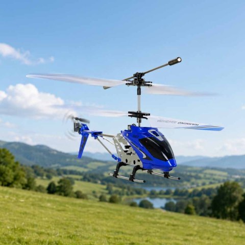 Helikopter zdalnie sterowany na pilota RC SYMA S107G niebieski Kik Sp. z o. o. Sp. k.