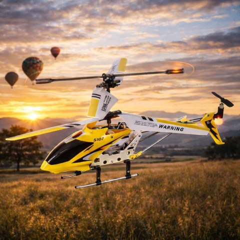 Helikopter zdalnie sterowany na pilota RC SYMA S107G żółty Kik Sp. z o. o. Sp. k.
