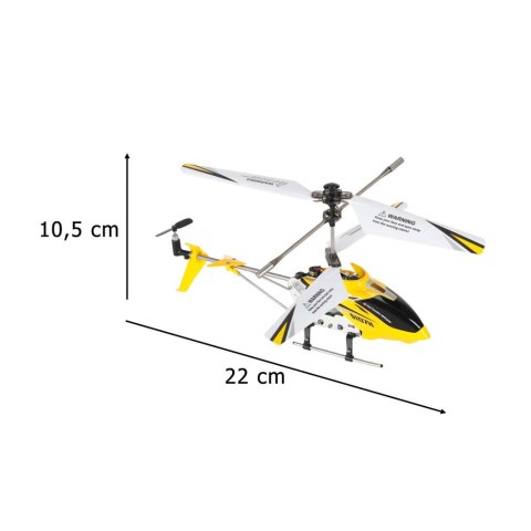 Helikopter zdalnie sterowany na pilota RC SYMA S107H 2.4GHz RTF żółty Kik Sp. z o. o. Sp. k.