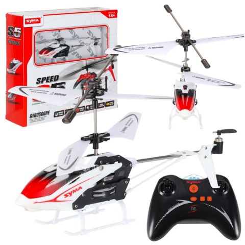 Helikopter zdalnie sterowany na pilota RC SYMA S5 3CH biały Kik Sp. z o. o. Sp. k.