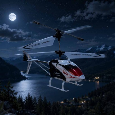 Helikopter zdalnie sterowany na pilota RC SYMA S5 3CH biały Kik Sp. z o. o. Sp. k.