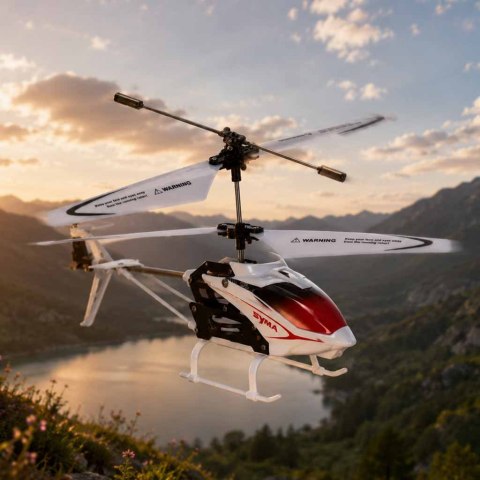 Helikopter zdalnie sterowany na pilota RC SYMA S5 3CH biały Kik Sp. z o. o. Sp. k.