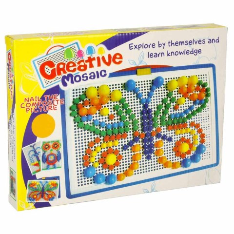 Puzzle pinezki grzybki układanka obrazkowa 296 sztuk Kik Sp. z o. o. Sp. k.