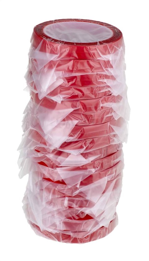 Taśma dwustronna samoprzylepna akrylowa montażowa transparentna mocna 10mm x 3m Kik Sp. z o. o. Sp. k.