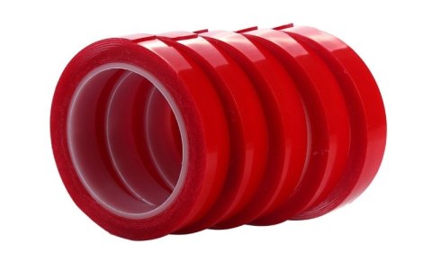 Taśma dwustronna samoprzylepna akrylowa montażowa transparentna mocna 20mm x 3m Kik Sp. z o. o. Sp. k.