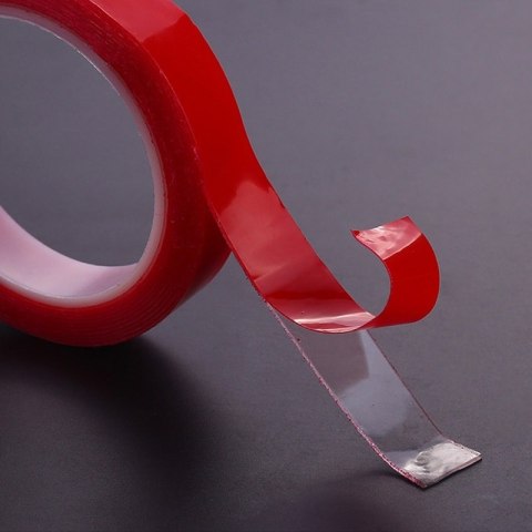 Taśma dwustronna samoprzylepna akrylowa montażowa transparentna mocna 6mm x 3m Kik Sp. z o. o. Sp. k.
