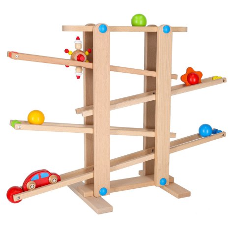Tor kulkowy drewniany kulodrom montessori XXL Kik Sp. z o. o. Sp. k.