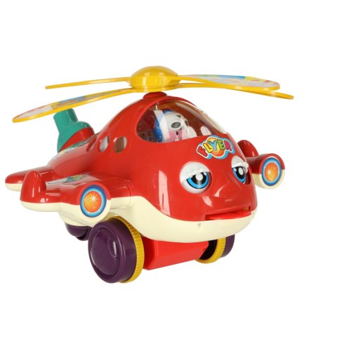 Pchacz na kiju samolot helikopter z dźwiękiem Kik Sp. z o. o. Sp. k.