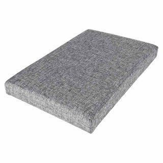 Pufa ze schowkiem do siedzenia otwierana składana 50x31x31cm szara Kik Sp. z o. o. Sp. k.