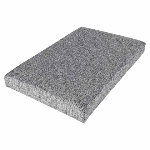Pufa ze schowkiem do siedzenia otwierana składana 50x31x31cm szara Kik Sp. z o. o. Sp. k.