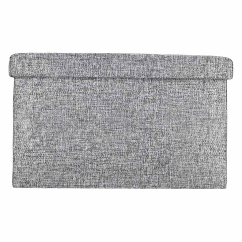 Pufa ze schowkiem do siedzenia otwierana składana 50x31x31cm szara Kik Sp. z o. o. Sp. k.