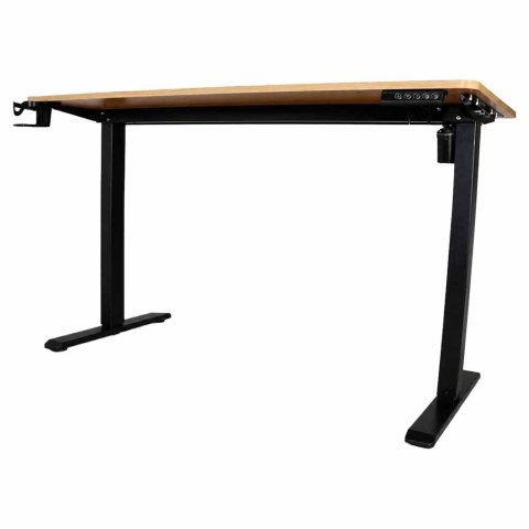 Biurko elektryczne regulowane pamięć panel sterowania 120x60cm drewno Kik Sp. z o. o. Sp. k.