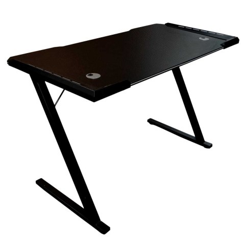 Biurko gamingowe LED podświetlenie RGB uchwyty komputerowe dla gracza 120x60cm Kik Sp. z o. o. Sp. k.